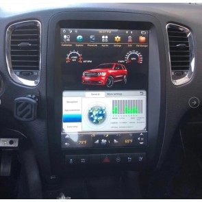 Dodge Durango Android 11.0 Autoradio GPS Navigationsysteme mit Octa-Core 8GB+128GB Touchscreen Bluetooth Lenkradfernbedienung DAB DSP USB 4G-LTE CarPlay - 12,1