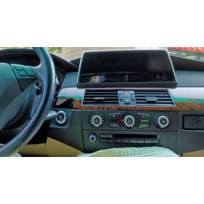 BMW E60/E61 Android 13.0 Autoradio GPS Navigationsysteme mit 8-Core 8GB+256GB Touchscreen Bluetooth Lenkradfernbedienung DAB SD USB DSP SWC 4G-LTE WLAN CarPlay - 10,25