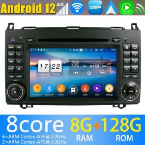 9" Android 12.0 Autoradio DVD Player GPS Navigation für Mercedes W169 (2005-2012)-1