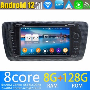 7" Android 12.0 Autoradio DVD Player GPS Navigation für Seat Ibiza 6J (2009-2013)-8