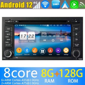 7" Android 12.0 Autoradio DVD Player GPS Navigation für Seat Leon 3 5F (Ab 2012)-1