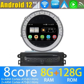 7" Android 12.0 Autoradio DVD Player GPS Navigation für MINI Cabrio R57 (2009-2015)-1