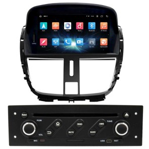 Peugeot 207 Android 12 Autoradio GPS Navigationsysteme mit 8GB+128GB Bluetooth Lenkradfernbedienung DAB USB WLAN 4G DSP CarPlay - 7