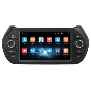Fiat Fiorino Android 12.0 Autoradio GPS Navigationsysteme mit 8-Core 8GB+128GB Touchscreen Parrot Bluetooth Lenkradfernbedienung Mikrofon DAB SD USB WiFi 4G-LTE DSP CarPlay - 7