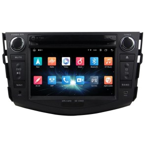 Toyota RAV4 Android 12.0 Autoradio GPS Navigationsysteme mit 8-Core 8GB+128GB Touchscreen Parrot Bluetooth Lenkradfernbedienung Mikrofon DAB SD USB WiFi 4G-LTE DSP CarPlay - 7