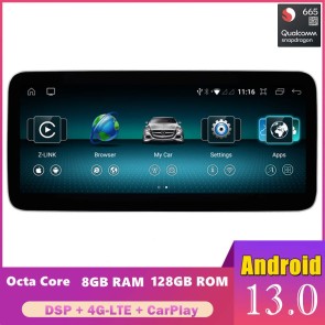 12,3" Android 13 Autoradio DVD Player GPS Navigationssystem für Mercedes GLA X156 (Ab 2014)-1