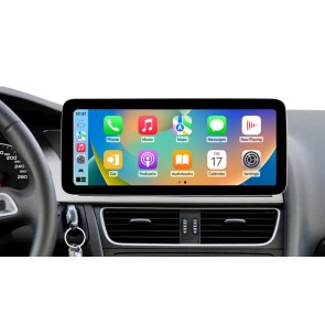 Audi A5 Android 14.0 Autoradio GPS Navigation mit 8GB+128GB Bluetooth Freisprecheinrichtung DAB DSP WiFi 4G CarPlay Android Auto - 12,3
