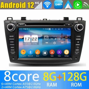 8" Android 12.0 Autoradio DVD Player GPS Navigation für Mazda 3 BL (2009-2013)-1