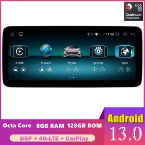 12,3" Android 13 Autoradio DVD Player GPS Navigationssystem für Mercedes GLC X253 (Ab 2016)-1