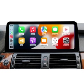 BMW X5 E70 Android 14.0 Autoradio GPS Navigation mit 8-Core 8GB+128GB Touchscreen Bluetooth Freisprecheinrichtung DAB DSP USB WiFi 4G-LTE CarPlay Android Auto - 12,3