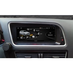 Audi Q5 Android 14.0 Autoradio GPS Navigation mit 8GB+128GB Bluetooth Freisprecheinrichtung DAB DSP WiFi 4G CarPlay Android Auto - 8,8