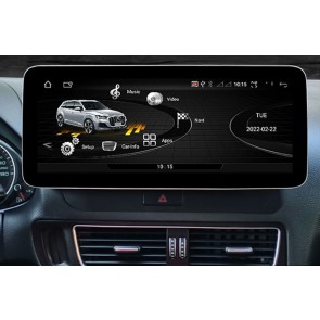 Audi Q5 Android 14.0 Autoradio GPS Navigation mit 8GB+128GB Bluetooth Freisprecheinrichtung DAB DSP WiFi 4G CarPlay Android Auto - 12,3