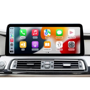 BMW 7er F01/F02 Android 14.0 Autoradio GPS Navigation mit 8-Core 8GB+128GB Touchscreen Bluetooth Freisprecheinrichtung DAB DSP USB WiFi 4G-LTE CarPlay Android Auto - 12,3