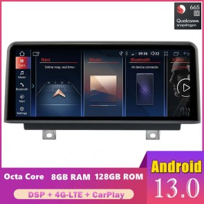 10,25" Android 13 Autoradio DVD Player GPS Navigationssystem für BMW F22 (Ab 2014)-1