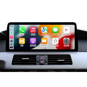 BMW 3er E91 Android 14.0 Autoradio GPS Navigation mit 8-Core 8GB+128GB Touchscreen Bluetooth Freisprecheinrichtung DAB DSP USB WiFi 4G-LTE CarPlay Android Auto - 12,3
