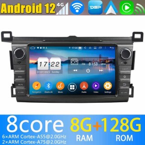 8" Android 12.0 Autoradio DVD Player GPS Navigation für Toyota RAV4 XA40 (2013-2018)-1