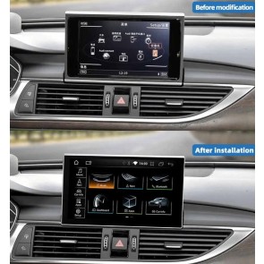 Audi A6 A7 Android 13.0 Autoradio GPS Navigation mit 8-Core 8GB+128GB Touchscreen Bluetooth Freisprecheinrichtung DAB DSP USB WiFi 4G-LTE CarPlay Android Auto - 9