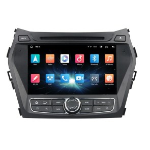 Hyundai Santa Fe Android 12.0 Autoradio GPS Navigationsysteme mit 8-Core 8GB+128GB Touchscreen Parrot Bluetooth Lenkradfernbedienung DAB SD USB WiFi 4G-LTE DSP CarPlay - 8