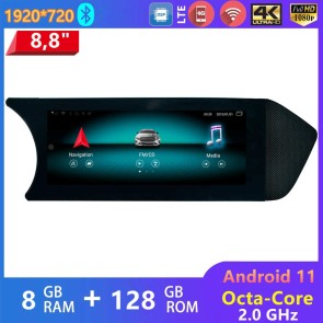 8,8" Android 11 Autoradio DVD Player GPS Navigation für Mercedes W204 (Ab 2011)-1