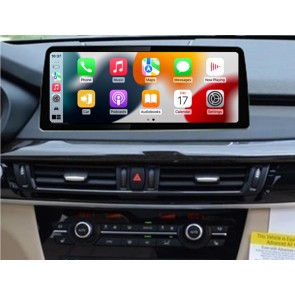 BMW X5 F15 Android 14.0 Autoradio GPS Navigation mit 8-Core 8GB+128GB Touchscreen Bluetooth Freisprecheinrichtung DAB DSP USB WiFi 4G-LTE CarPlay Android Auto - 12,3