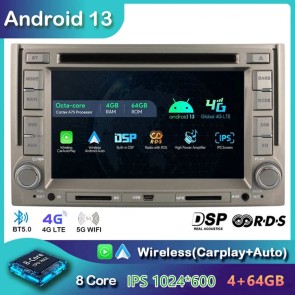 6,2" Android 13 Autoradio DVD Player GPS Navigation Stereo für Hyundai H1 (2007-2015)-1