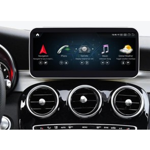 Mercedes GLC X253 Android 13.0 Autoradio GPS Navigationsysteme mit 8-Core 8GB+256GB Touchscreen Bluetooth Freisprecheinrichtung DAB DSP SWC 4G-LTE WLAN CarPlay - 12,5