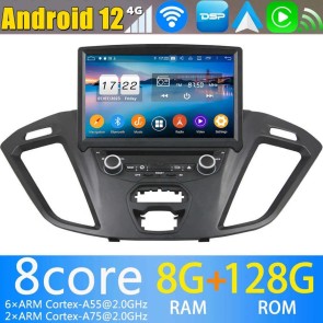 8" Android 12.0 Autoradio DVD Player GPS Navigation für Ford Transit Custom (2013-2019)-1