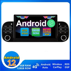 6,5" Android 12 Autoradio DVD Player GPS Navigation Stereo für Fiat Panda (2013-2020)-1