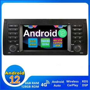 7" Android 12.0 Autoradio DVD Player GPS Navigation Stereo für BMW 5er E39 (Ab 1996)-1