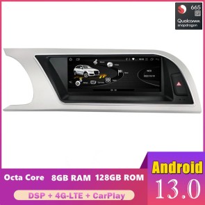 8,8" Android 13 Autoradio DVD Player GPS Navigationssystem für Audi A5/S5/RS5 8T (Ab 2007)-1