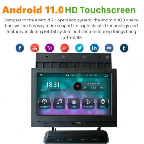 7" Android 11 Autoradio DVD Player GPS Navigation für Land Rover Freelander 2 (2006-2013)-1