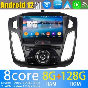 9" Android 12.0 Autoradio DVD Player GPS Navigation für Ford Focus 3 MK3 (2012-2018)-1
