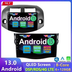 10" Android 13.0 Autoradio DVD Player GPS Navigation Stereo für Toyota RAV4 (2005-2013)-1