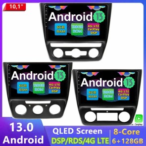 10" Android 13.0 Autoradio DVD Player GPS Navigation Stereo für Skoda Yeti 5L (2009-2018)-1