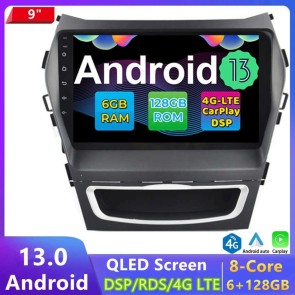 9" Android 13.0 Autoradio DVD Player GPS Navigation Stereo für Hyundai Santa Fe 3 (2013-2017)-1