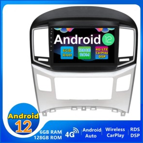 9" Android 12.0 Autoradio DVD Player GPS Navigation Stereo für Hyundai H1 (Ab 2016)-1