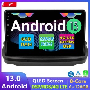 9" Android 13.0 Autoradio DVD Player GPS Navigation Stereo für Hyundai Genesis Coupe (Ab 2009)-1