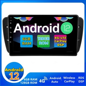 9" Android 12.0 Autoradio DVD Player GPS Navigation Stereo für SEAT Ibiza Mk4 (Ab 2009)-1