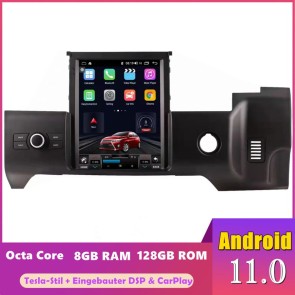 10,4" Tesla-Stil Android 11 Autoradio DVD Player GPS Navigation für Range Rover Sport L320 (2005-2013)-1