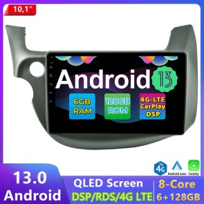 10" Android 13.0 Autoradio DVD Player GPS Navigation Stereo für Honda Jazz (2007-2014)-1