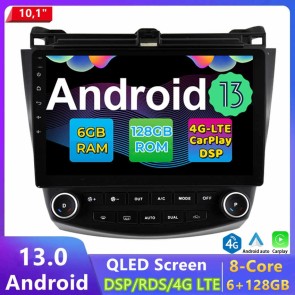 10" Android 13.0 Autoradio DVD Player GPS Navigation Stereo für Honda Accord 7 (2003-2008)-1