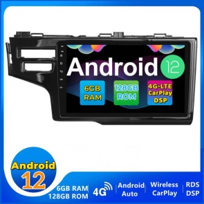 Honda Jazz Android 12 Autoradio GPS Navigationsysteme mit Octa-Core 6GB+128GB Touchscreen Bluetooth Freisprecheinrichtung DAB RDS DSP USB WiFi 4G-LTE Wireless CarPlay - 10