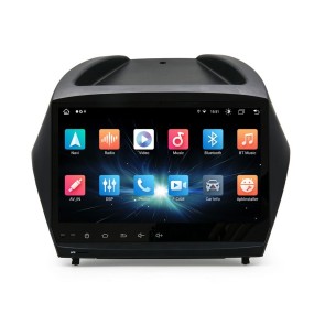 Hyundai ix35 Android 12.0 Autoradio GPS Navigationsysteme mit 8-Core 8GB+128GB Touchscreen Parrot Bluetooth Lenkradfernbedienung Mikrofon DAB SD USB WiFi 4G-LTE DSP CarPlay - 9