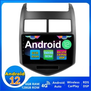 9" Android 12.0 Autoradio DVD Player GPS Navigation Stereo für Chevrolet Aveo (2011-2015)-1
