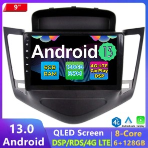 9" Android 13.0 Autoradio DVD Player GPS Navigation Stereo für Chevrolet Cruze (Ab 2008)-1