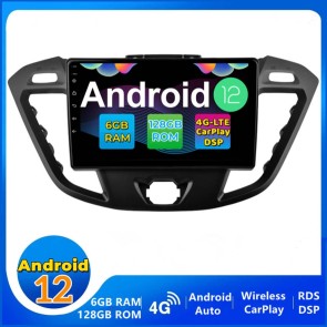 9" Android 12 Autoradio DVD Player GPS Navigation Stereo für Ford Transit Custom (2012-2018)-1