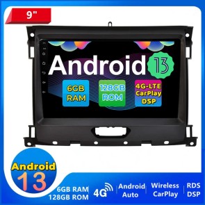 9" Android 13.0 Autoradio DVD Player GPS Navigation Stereo für Ford Ranger (2015-2020)-1