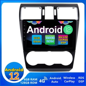Subaru Forester Android 12 Autoradio GPS Navigationsysteme mit Octa-Core 6GB+128GB Touchscreen Bluetooth Freisprecheinrichtung DAB USB WiFi 4G-LTE Wireless CarPlay - 9
