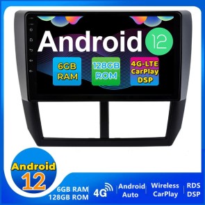 9" Android 12.0 Autoradio DVD Player GPS Navigation Stereo für Subaru Forester 3 (Ab 2007)-1