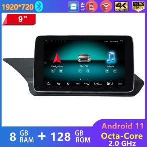 9" Android 11 Autoradio DVD Player GPS Navigation für Mercedes C207/A207 (Ab 2009)-1